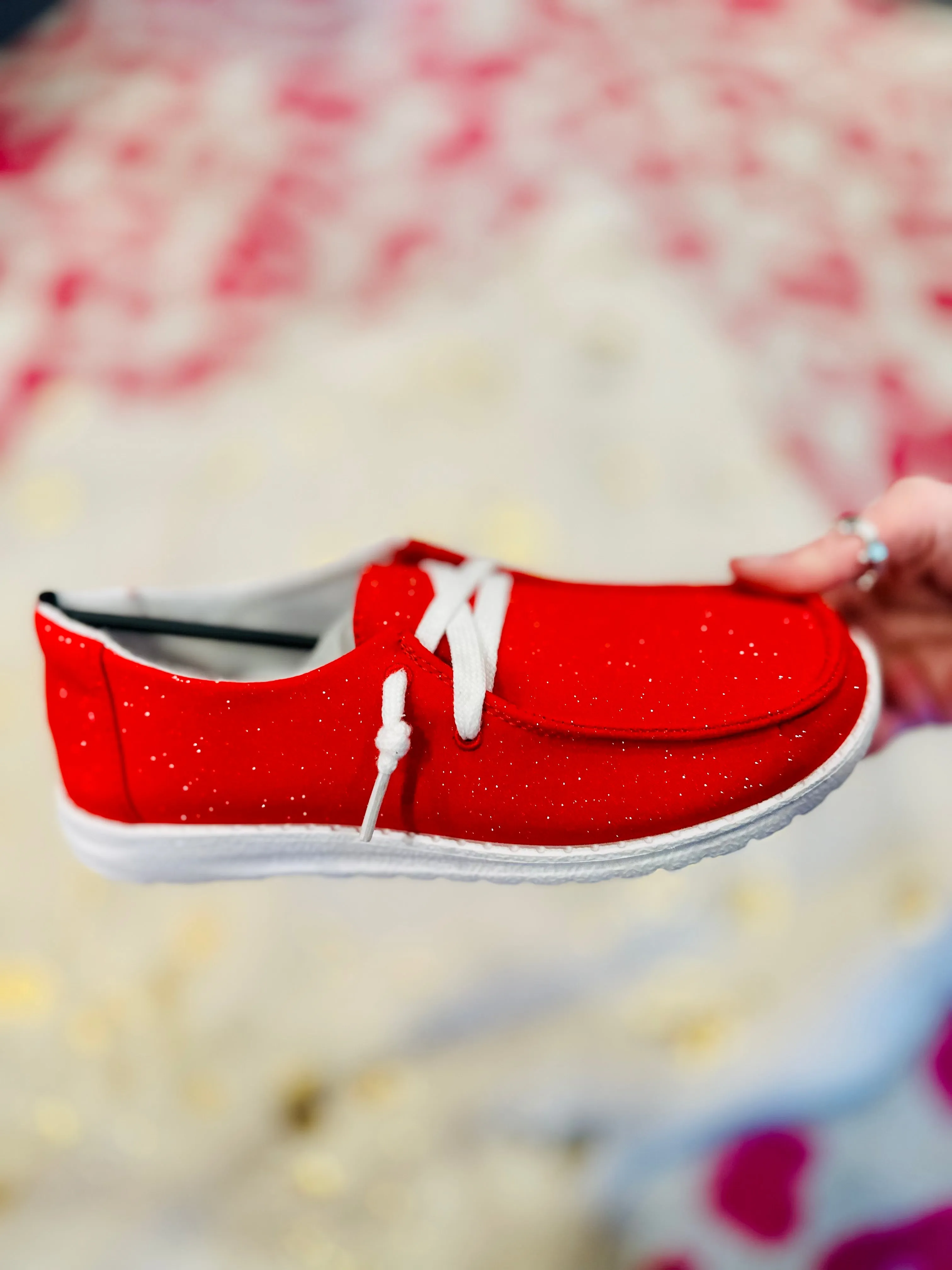 Red Game Day Sneakers