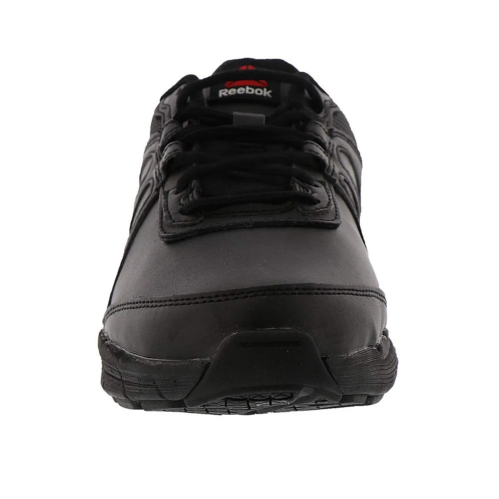 Reebok mens Guide Work Soft Toe Industrial Construction Shoe, Black, 7.5 Wide US