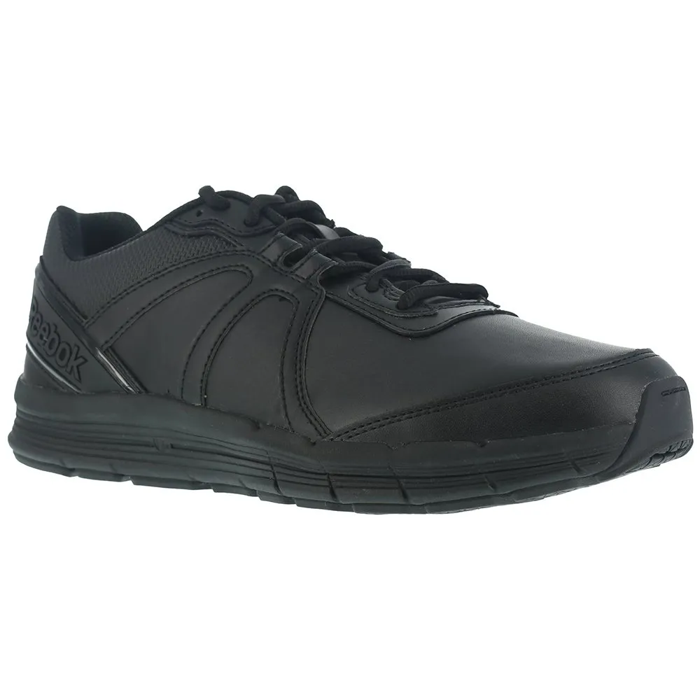 Reebok mens Guide Work Soft Toe Industrial Construction Shoe, Black, 7.5 Wide US