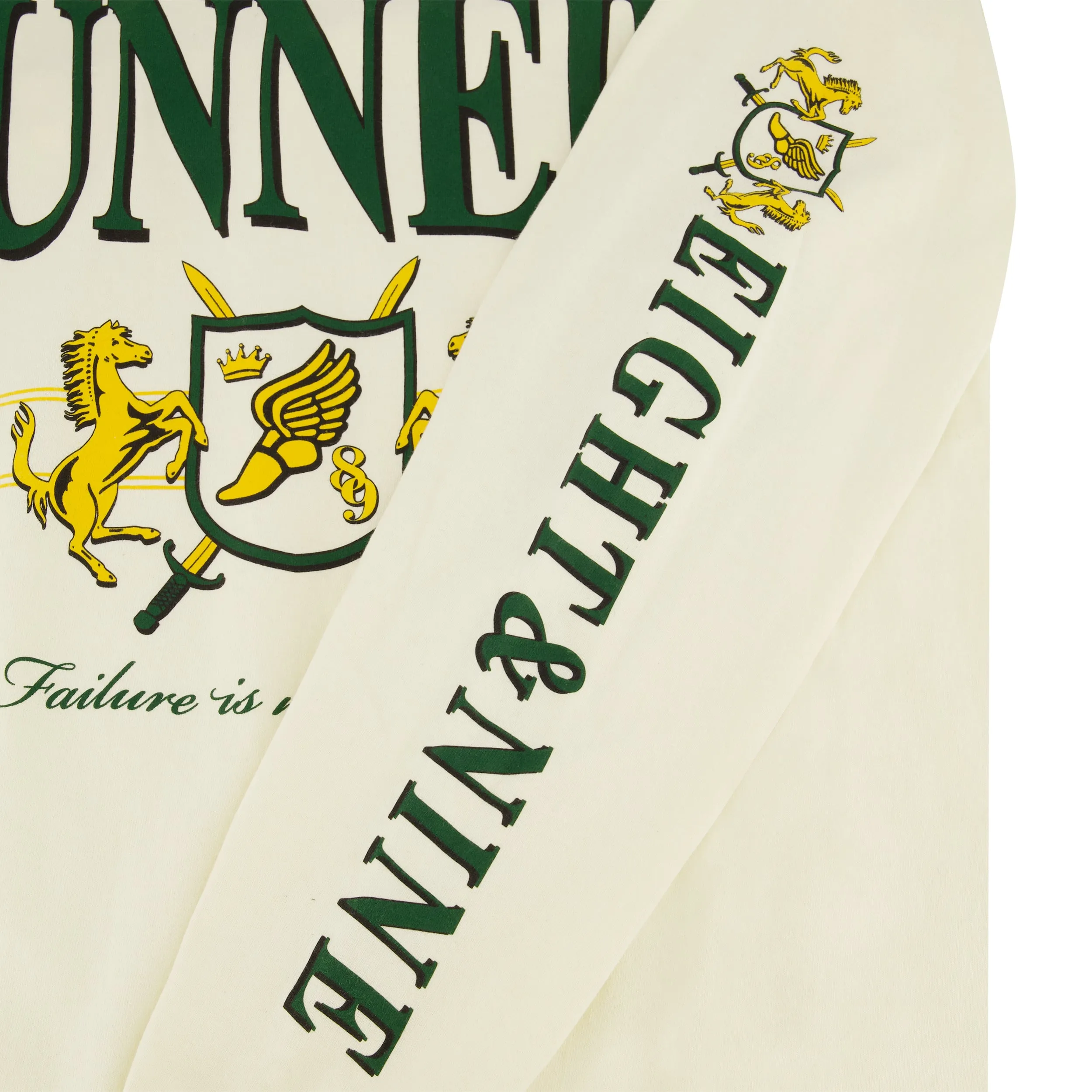 Runners Cream Long Sleeve Tee