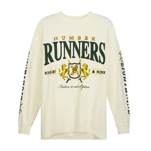 Runners Cream Long Sleeve Tee