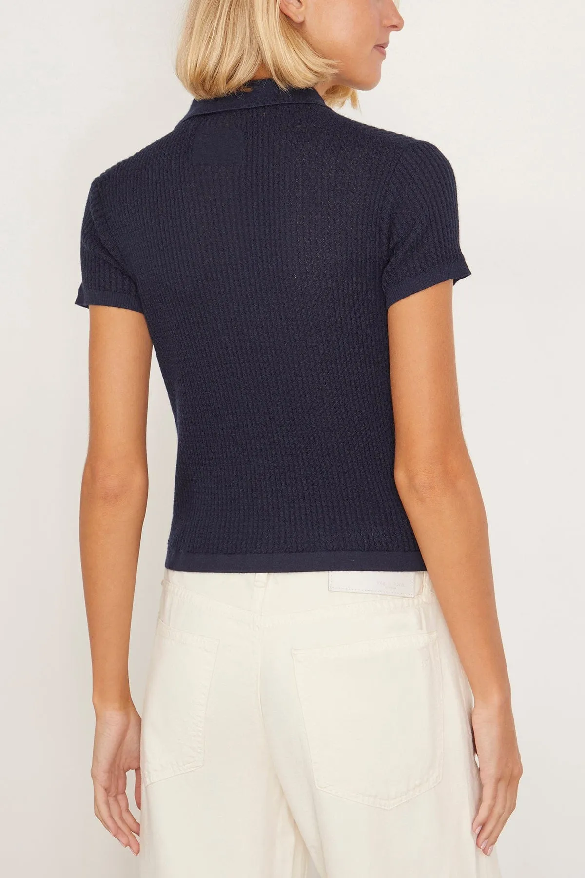 Shrunken Polo in Midnight