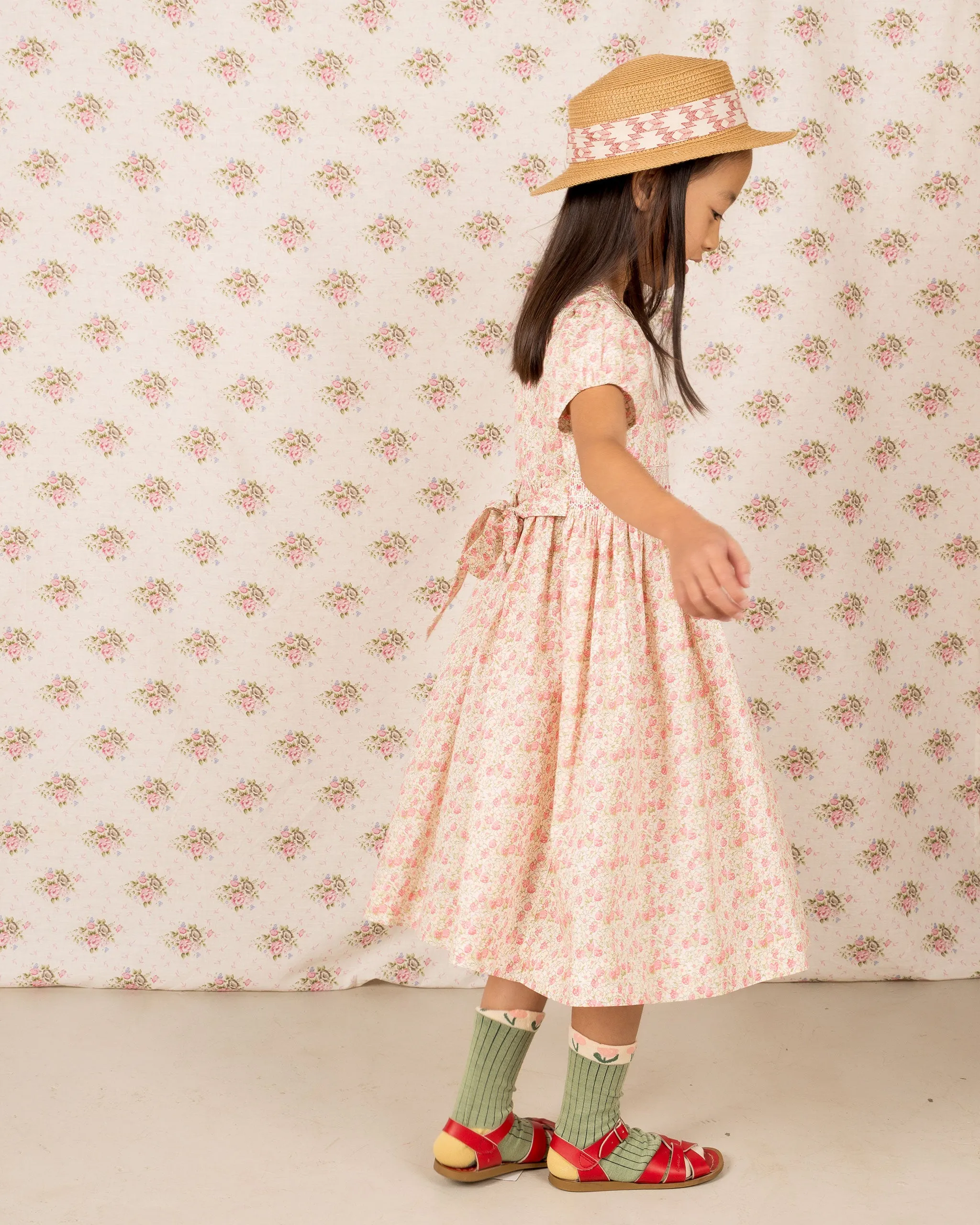 Smocked Girls Dress  - Jaclin