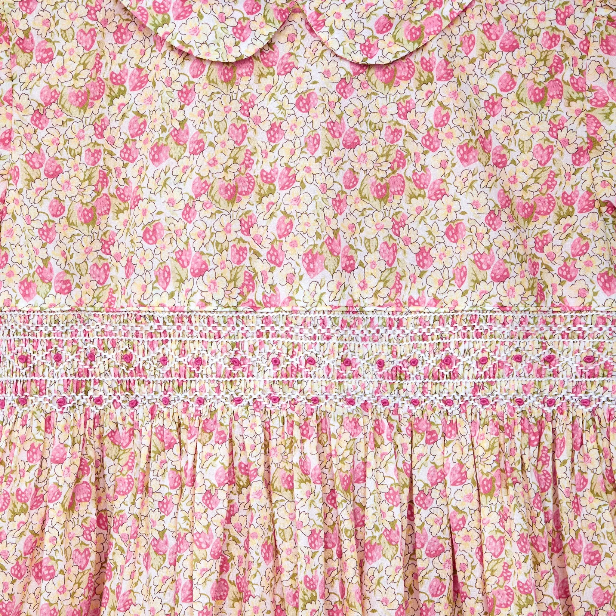 Smocked Girls Dress  - Jaclin