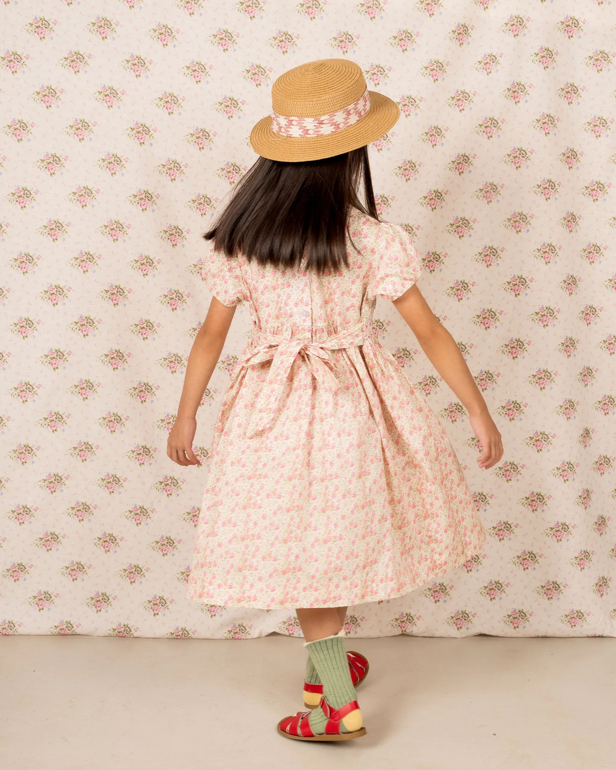 Smocked Girls Dress  - Jaclin