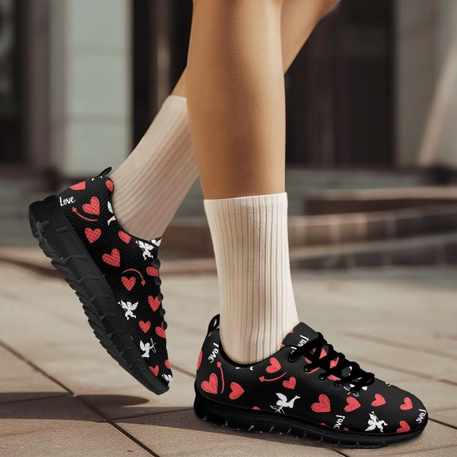 Sneakers Women Comfortable Breathable Non-Slip Tennis Hiking Workout Shoes for Women Holiday Running Sneakers US 5-12