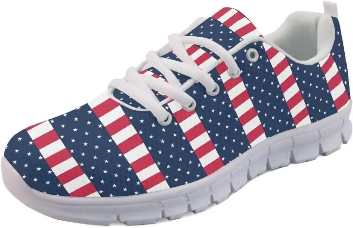 Sneakers Women Comfortable Lace Up Athletic Workout Holiday Tennis Hiking Shoes Women Breathable Non-Slip Running Sneakers Ladies US 5-12