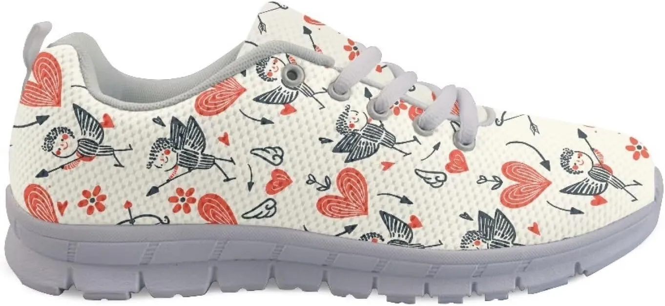 Sneakers Women Comfortable Lace Up Athletic Workout Holiday Tennis Hiking Shoes Women Breathable Non-Slip Running Sneakers Ladies US 5-12