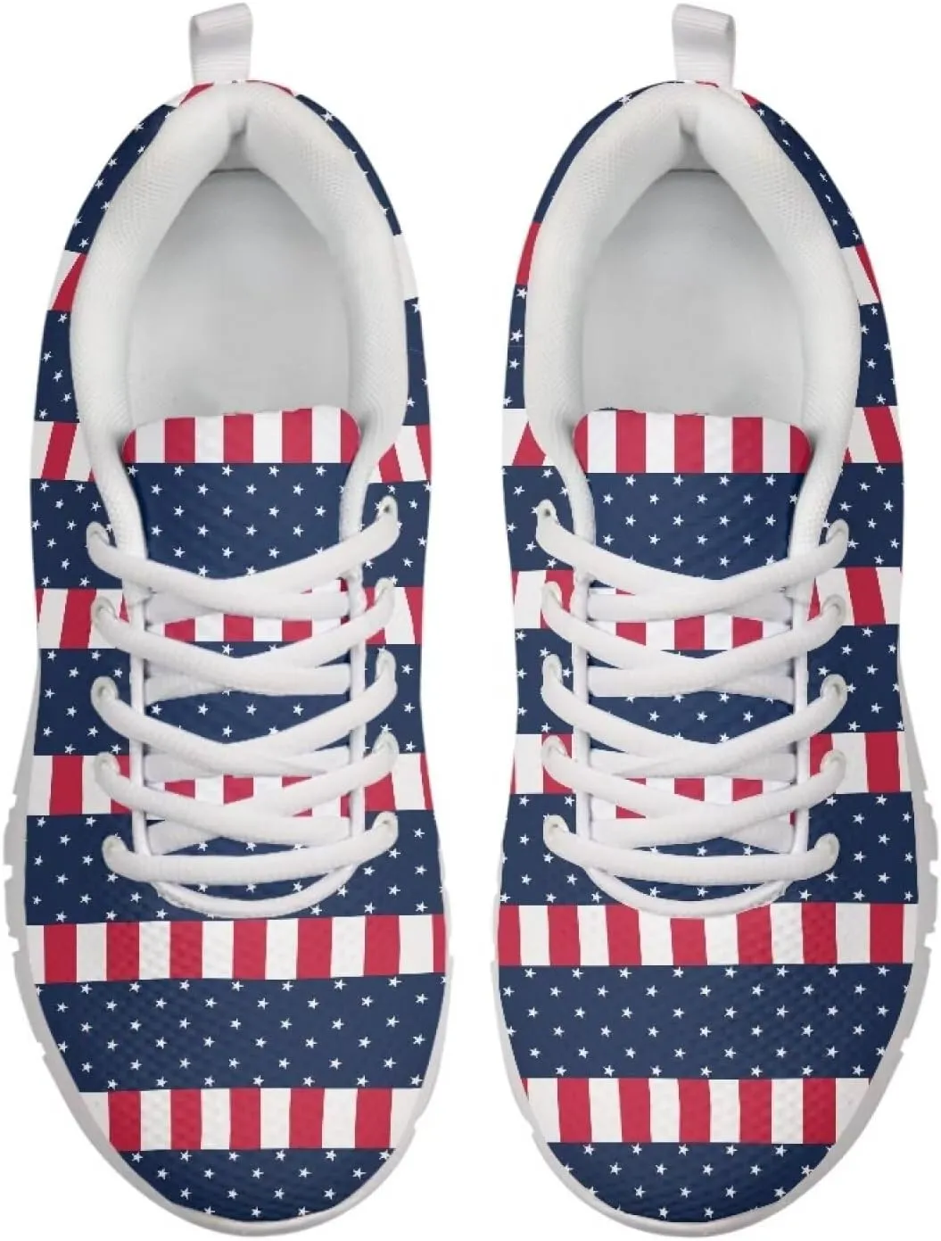 Sneakers Women Comfortable Lace Up Athletic Workout Holiday Tennis Hiking Shoes Women Breathable Non-Slip Running Sneakers Ladies US 5-12