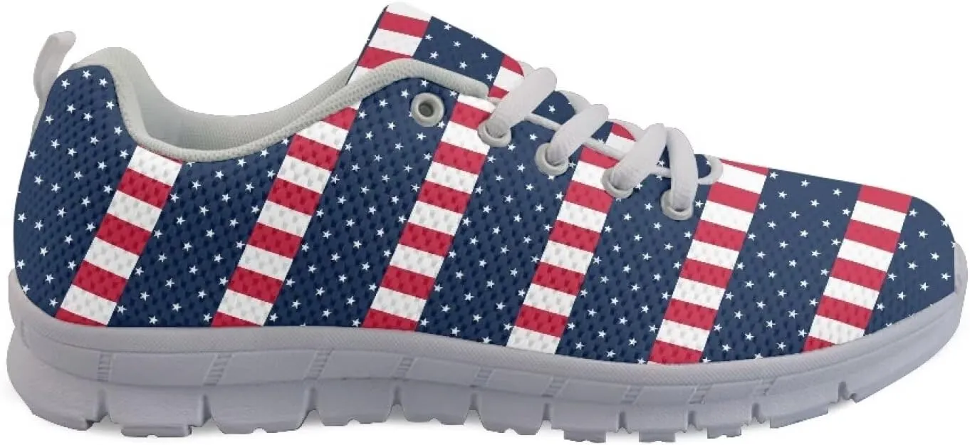 Sneakers Women Comfortable Lace Up Athletic Workout Holiday Tennis Hiking Shoes Women Breathable Non-Slip Running Sneakers Ladies US 5-12