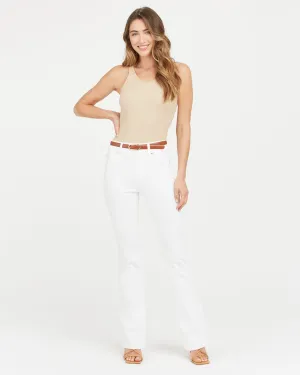 Spanx High Rise Slim Built In Flare Denim Jean Pants