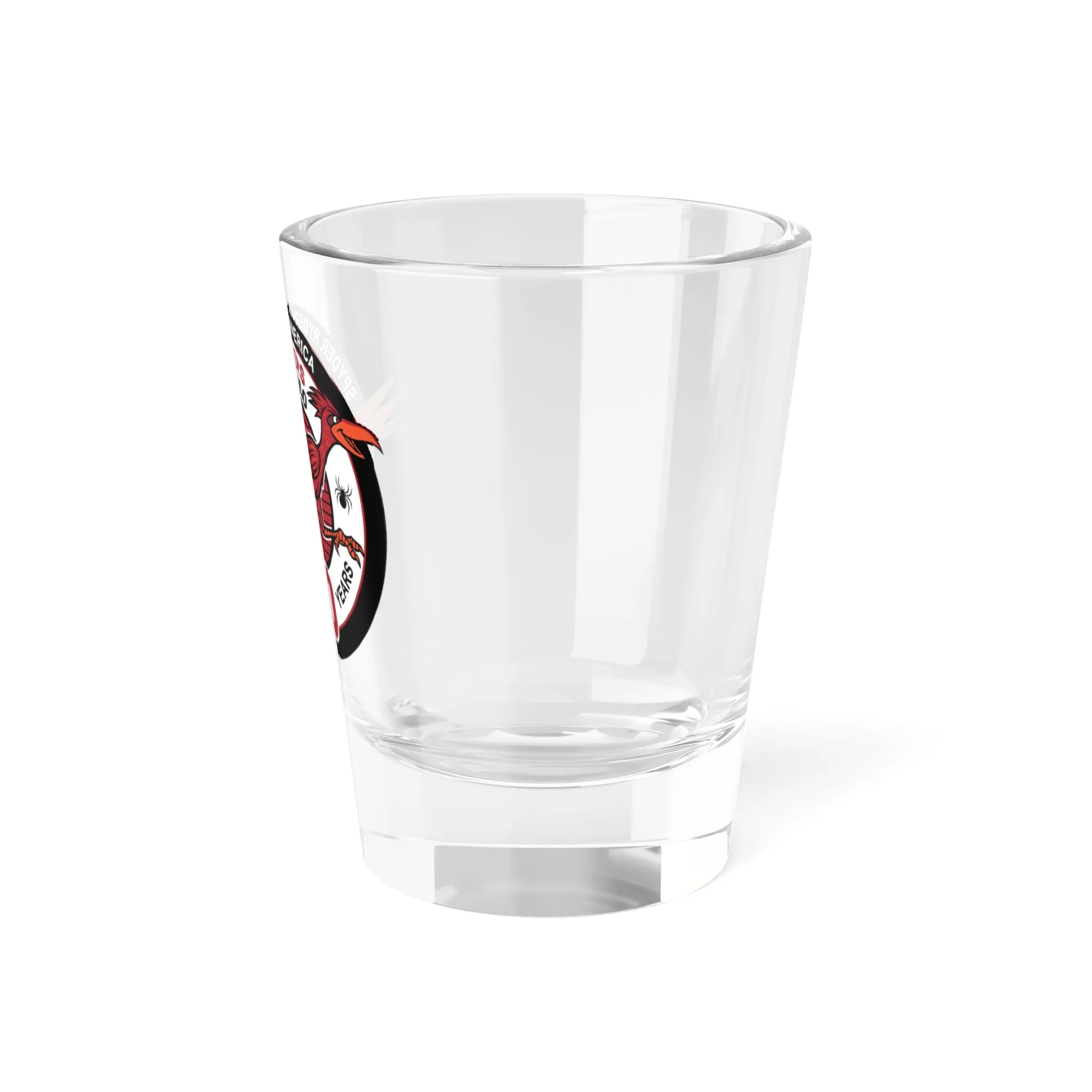 Spyder Riders Of America (10 Year Anniversary) [Road Runners]| Shot Glass, 1.5oz