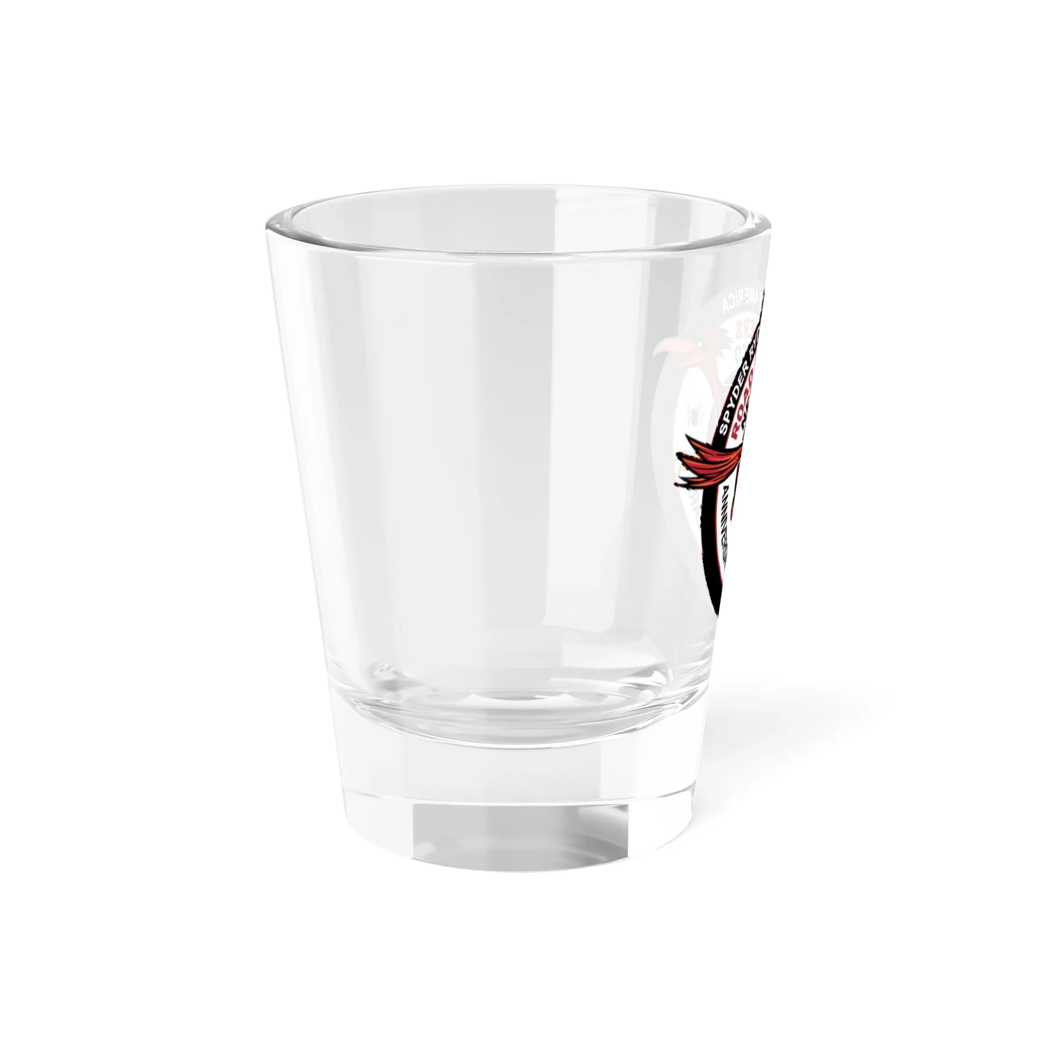 Spyder Riders Of America (10 Year Anniversary) [Road Runners]| Shot Glass, 1.5oz