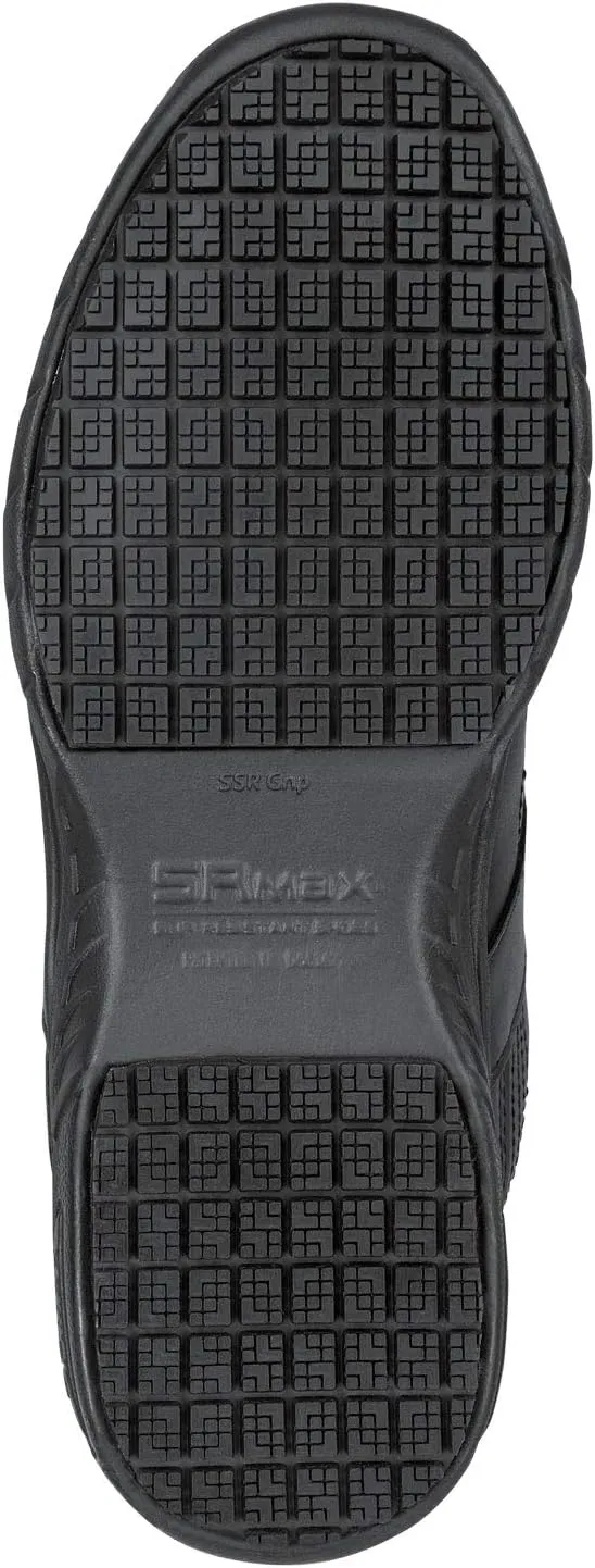 SR Max Dover, Men's, Black, Athletic Style Soft Toe Slip Resistant Work Shoe