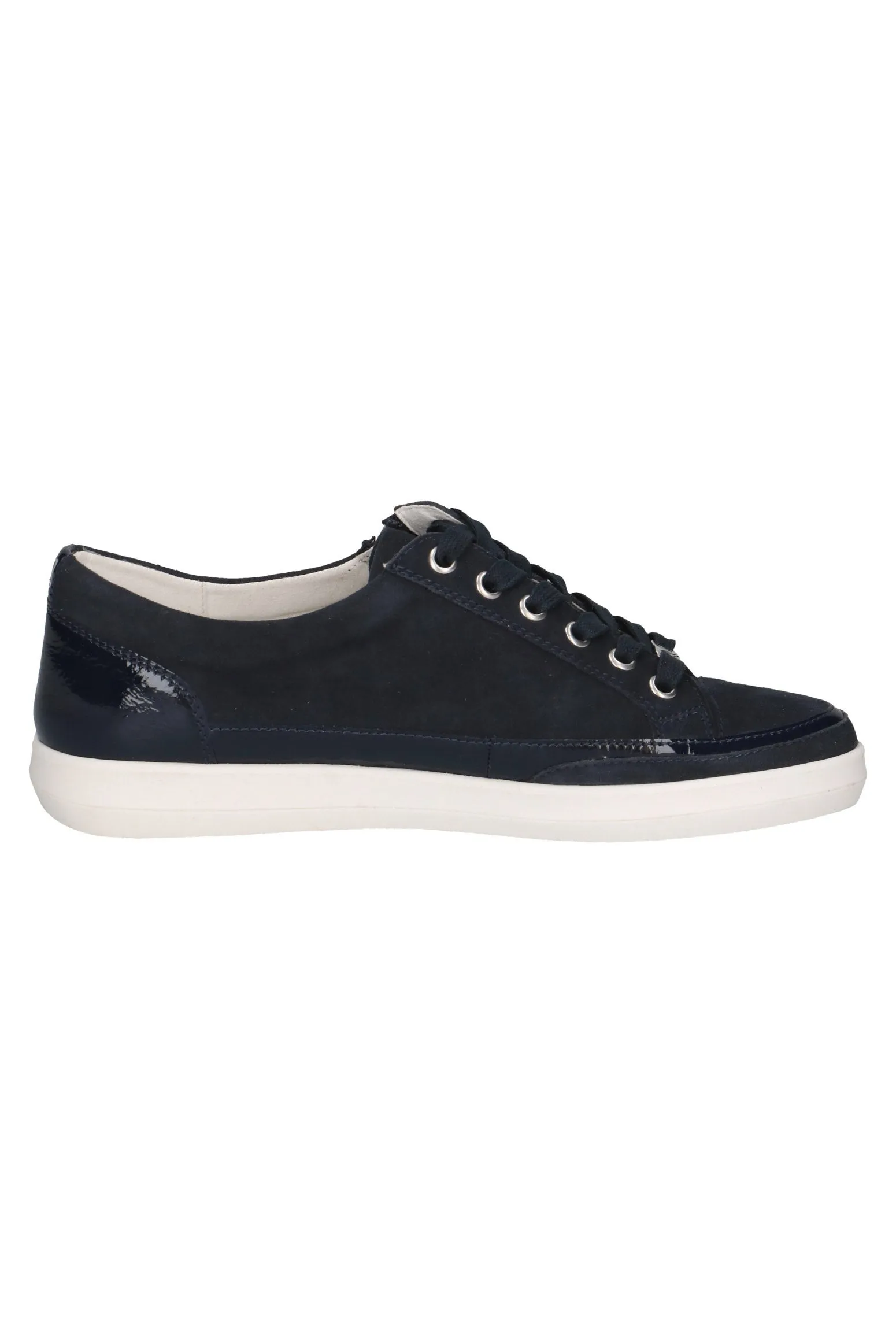 Suede Leather Pumps with Zip - Ocean Comb