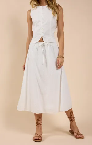 Sun Dream Eyelet Maxi Skirt