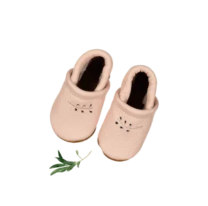 The Leather Mocc - Blush
