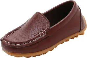 Toddler Little Kid Boys Girls Soft Slip On Loafers Dress Flat Shoes Boat Shoes Casual Shoes Young Girls Shoes Size 3