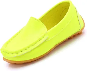 Toddler Little Kid Boys Girls Soft Slip On Loafers Dress Flat Shoes Boat Shoes Casual Shoes Young Girls Shoes Size 3