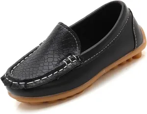 Toddler Little Kid Boys Girls Soft Slip On Loafers Dress Flat Shoes Boat Shoes Casual Shoes Young Girls Shoes Size 3