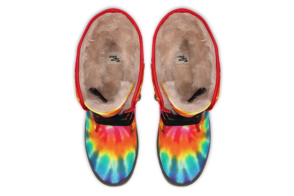 Tye Dye Moon Boots