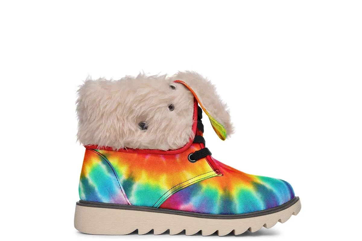 Tye Dye Moon Boots