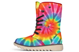 Tye Dye Moon Boots