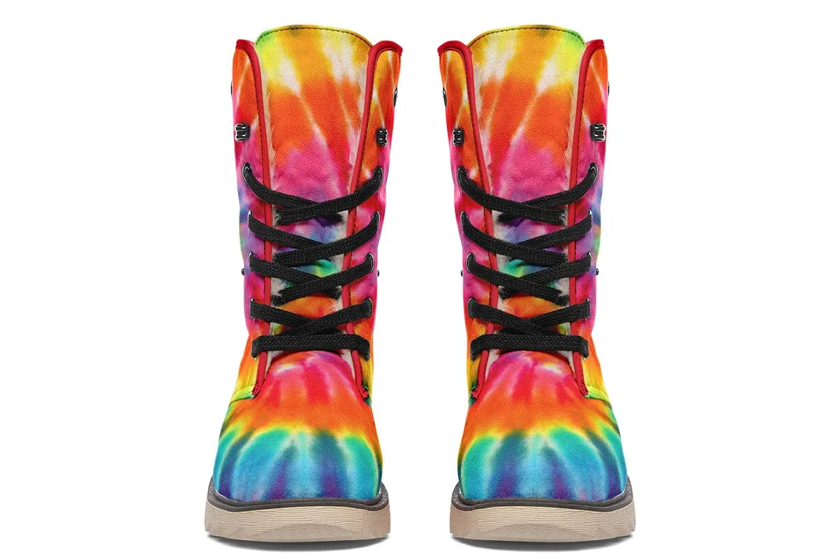 Tye Dye Moon Boots