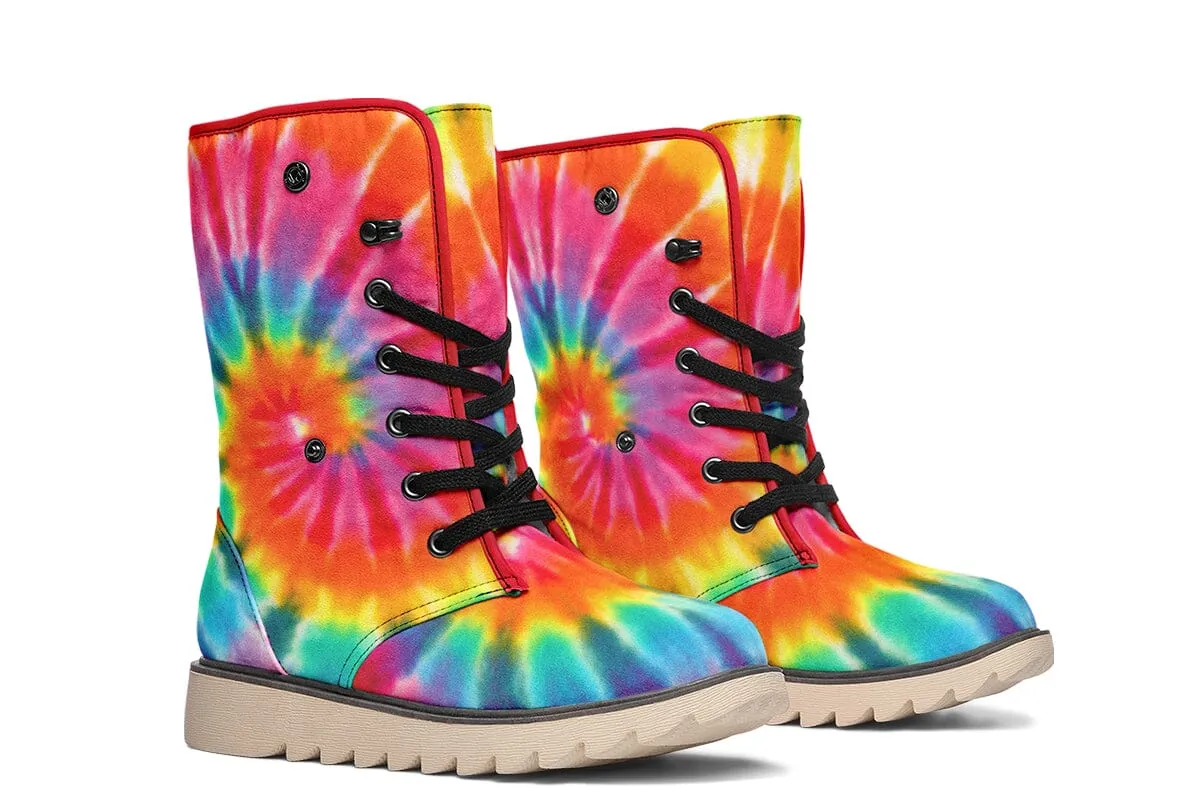 Tye Dye Moon Boots