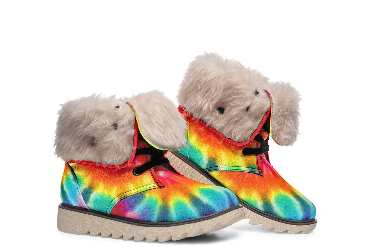 Tye Dye Moon Boots