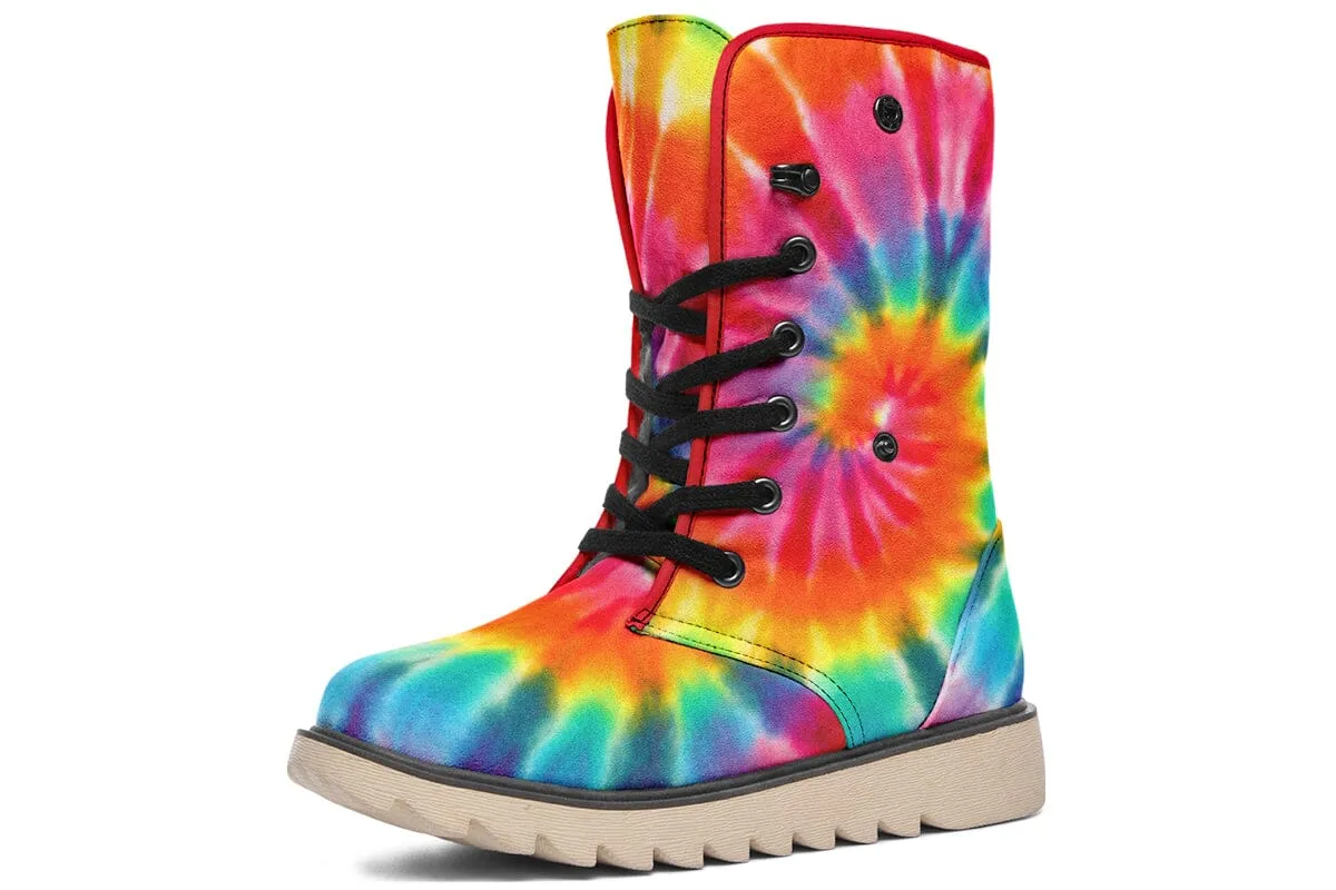 Tye Dye Moon Boots