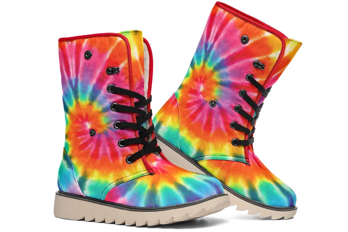 Tye Dye Moon Boots