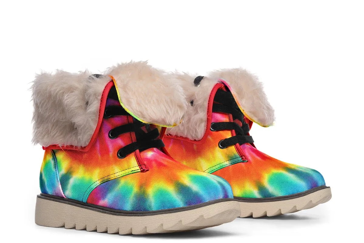 Tye Dye Moon Boots