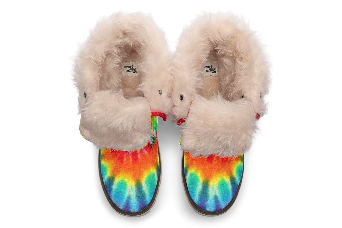 Tye Dye Moon Boots