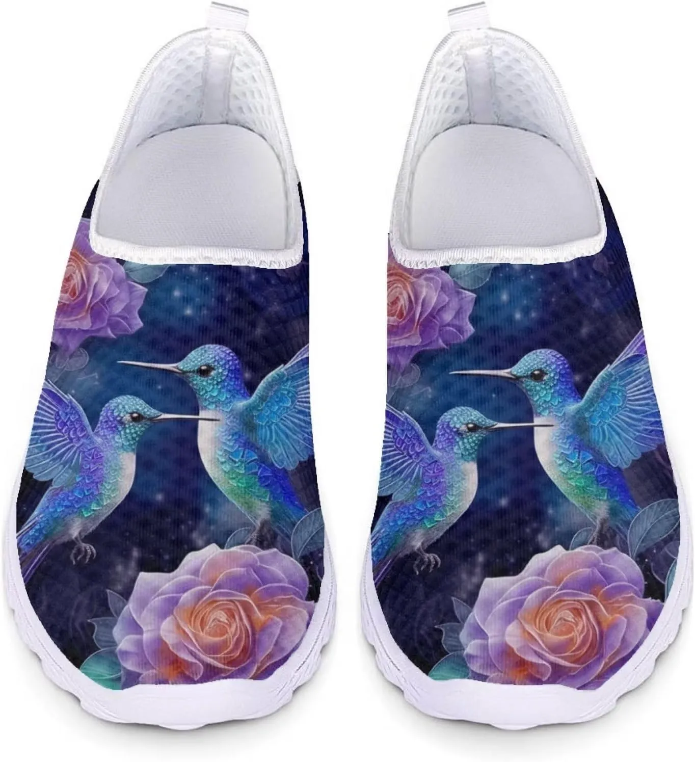 Uourmeti WomenS Running Shoes Gym Walking Workout Sneakers Slip Ons Size 5.5-11.5