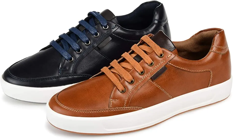 Vance Co. Men's Casual and Fashion Sneakers   Color Navy Size 9.5M