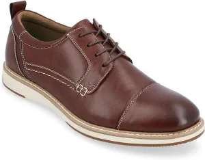 Vance Co. Men's Jedd Tru Comfort Foam Dress Shoe  Color Brown Size 11M