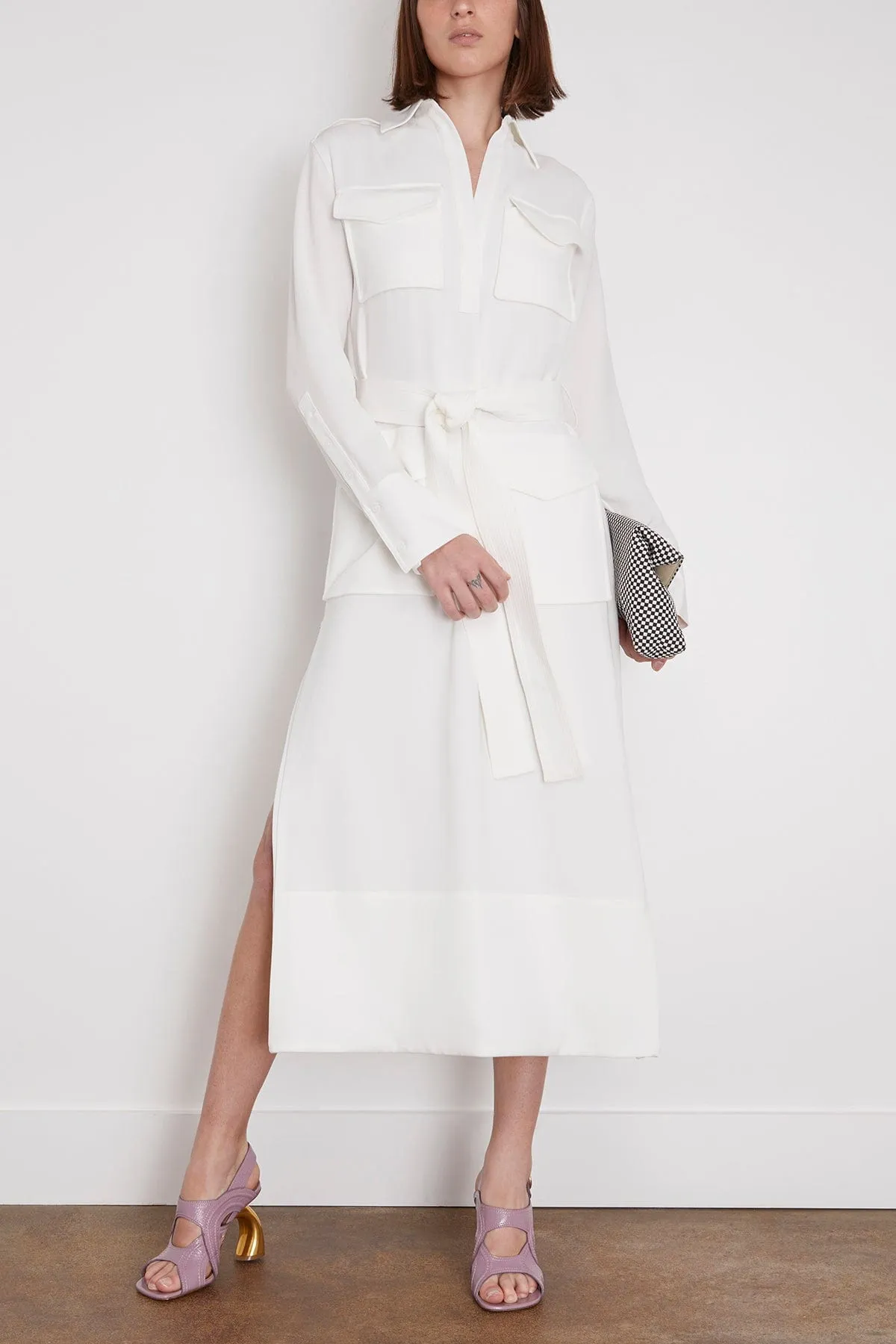 Vanessa Dress in White