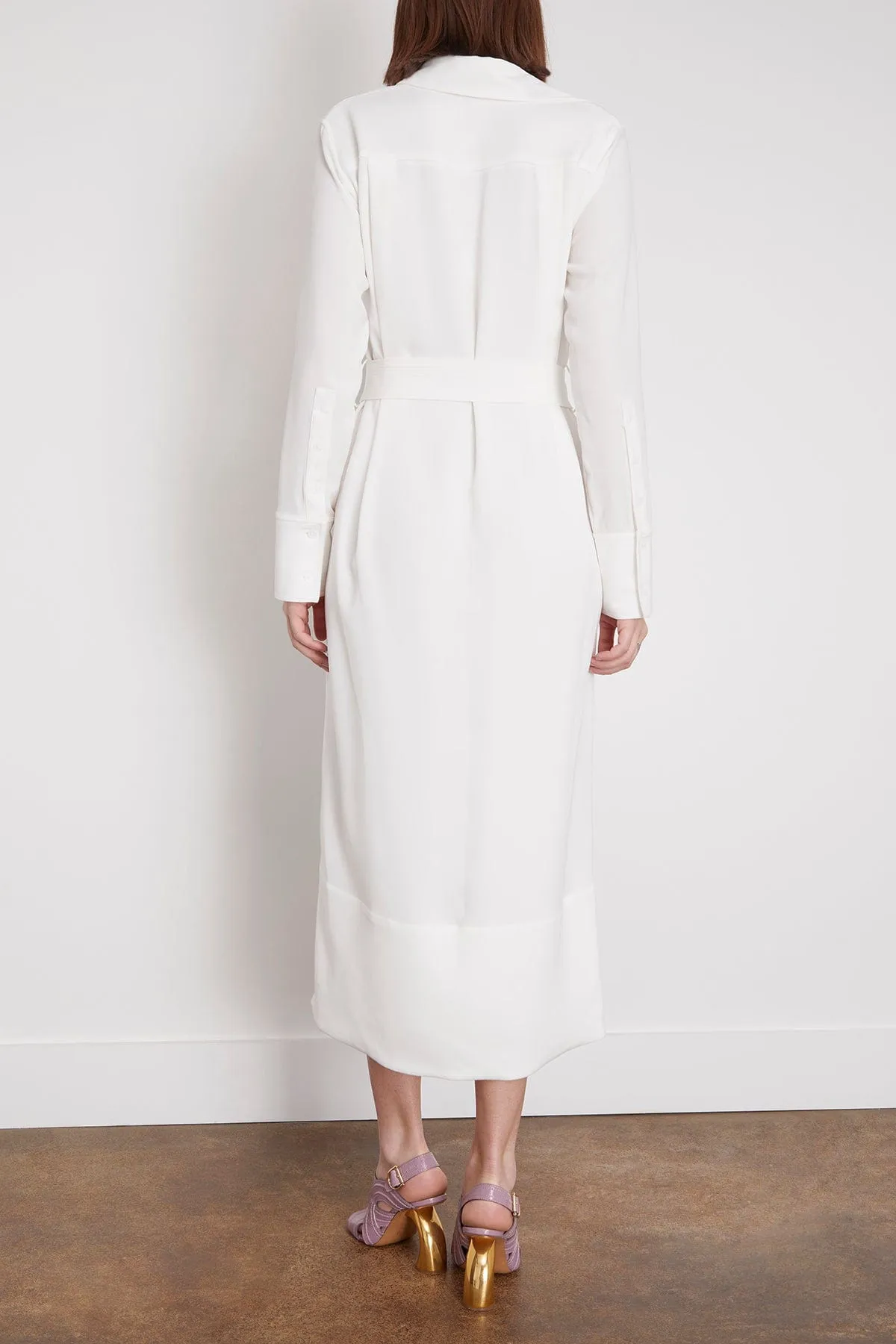 Vanessa Dress in White