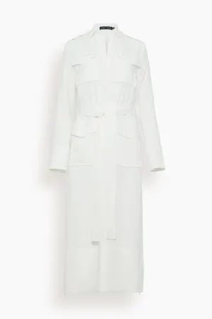 Vanessa Dress in White