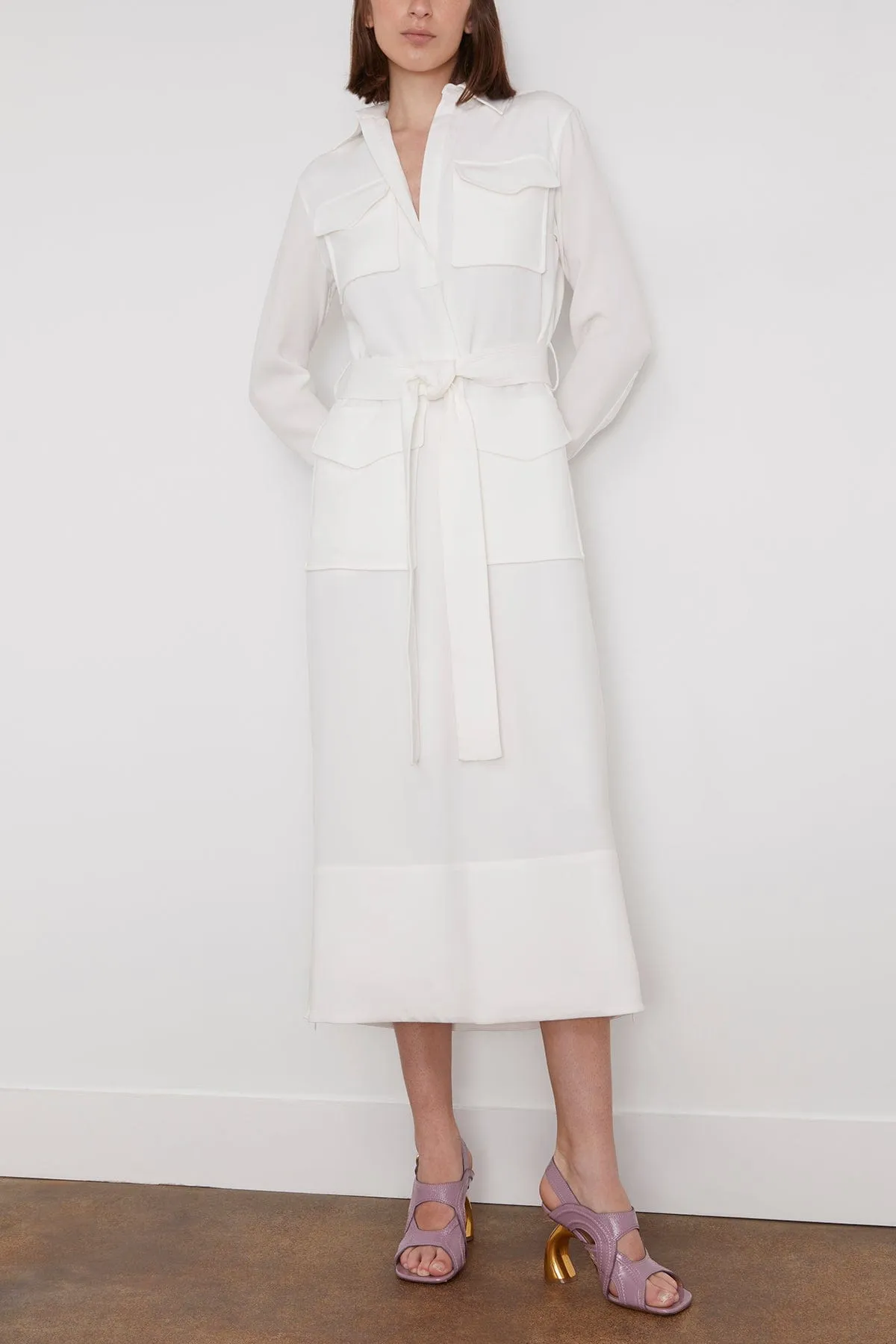Vanessa Dress in White