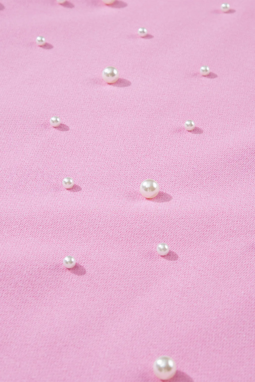 Women's Pink and Pearl Sweater