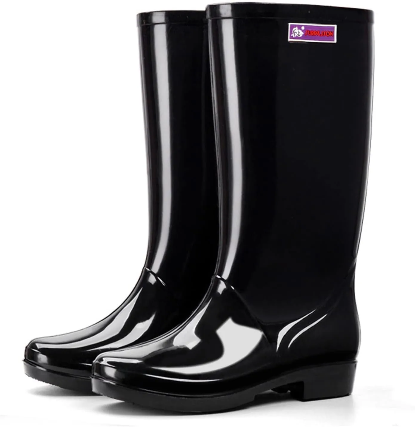 Women's Rain Boots Waterproof Mid Calf Garden Boots for Women Outdoor Work Boot for Hunting Gardening Farming Shoes