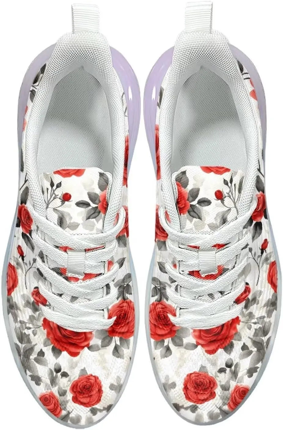 Women's Shoes Casual Comfortable Low Top Air Cushion Workout Sneaker Lightweight Non-Slip Footwear Running Shoes Women US 6-11
