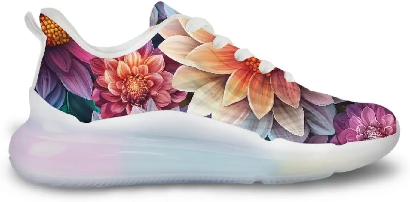 Women's Shoes Comfortable Low Top Air Cushion Workout Walking Sneaker Lightweight Non-Slip Footwear Running Shoes Women US 6-11