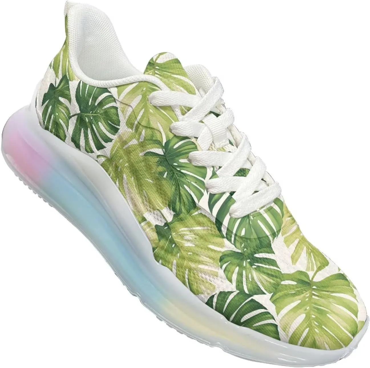 Women's Shoes Comfortable Low Top Air Cushion Workout Walking Sneaker Lightweight Non-Slip Footwear Running Shoes Women US 6-11