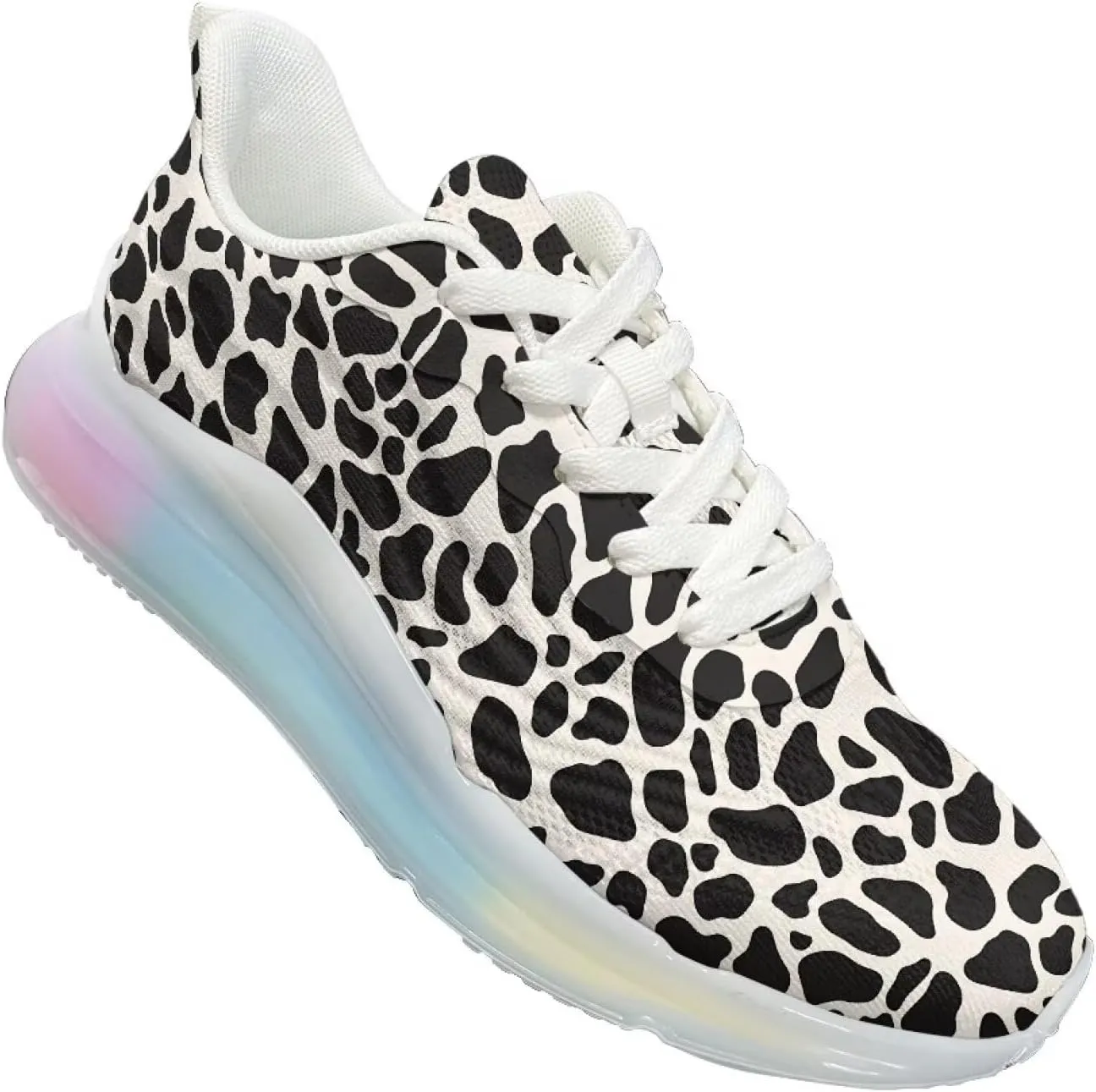 Women's Shoes Comfortable Low Top Air Cushion Workout Walking Sneaker Lightweight Non-Slip Footwear Running Shoes Women US 6-11