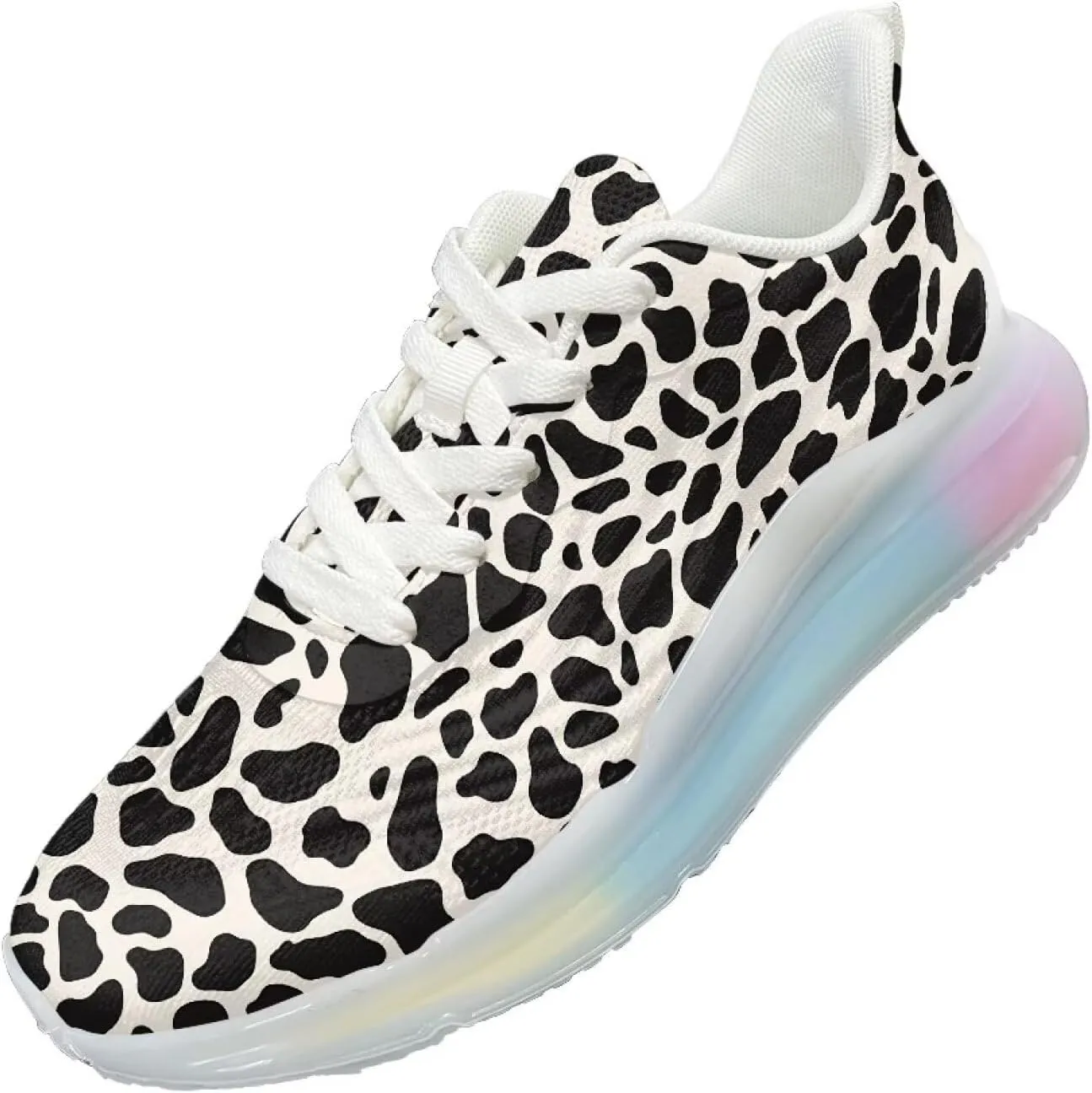 Women's Shoes Comfortable Low Top Air Cushion Workout Walking Sneaker Lightweight Non-Slip Footwear Running Shoes Women US 6-11