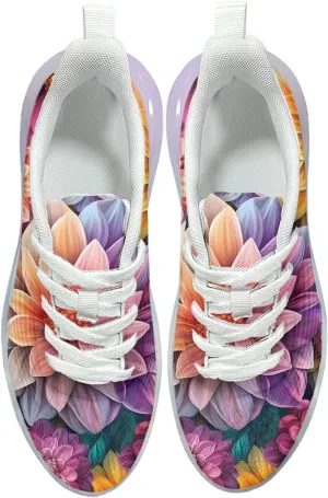 Women's Shoes Comfortable Low Top Air Cushion Workout Walking Sneaker Lightweight Non-Slip Footwear Running Shoes Women US 6-11