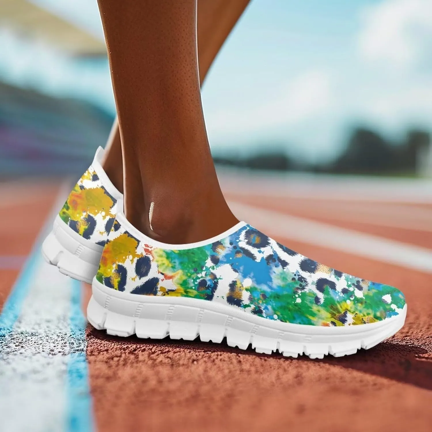 Women's Sneakers Casual Hands Free Low-Top Sport Tennis Sneakers Breathable Comfortable Lightweight Walking Shoes for Teen Girls US 5.5-11.5